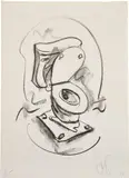 Claes Oldenburg, Soft Toilet #2 (G. 414, A. & P. 93), 1972, Lithograph, on Amgoumois à la main paper, the full sheet