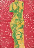 Nine Views of Winter #9 (D'O. & F. 205) by Jim Dine, 1985, Woodcut in colors, on Arches paper, the full sheet, sold Oct 2022