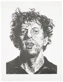 Chuck Close, Phil/Fingerprint, 1981, Lithograph, on wove paper, with full margins