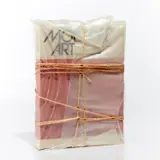 Wrapped Book Modern Art (S. 95) by Christo & Jeanne-Claude, 1978, The book Modern Art by Sam Hunter and John Jacobus wrapped in transparent polyethylene with twine and cord, sold Oct 2022