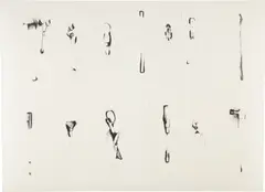 Tools (W. 10) by Jim Dine, 1970, Offset lithograph, on Hodgkinson paper, the full sheet, sold Oct 2022