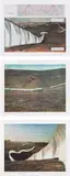 Running Fence, Sonoma and Marin Counties, California 1972-76, from Sequences (S. 178-80) by Christo & Jeanne-Claude, 1998, The complete set of one lithograph in colors with collage, on Fabriano paper and two heliogravures in colors, on Rives B, sold Oct 2022