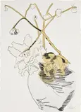 Flowers (Hand-Colored) (F. & S. 119) by Andy Warhol, 1974, Screenprint with hand-coloring, on Arches paper, the full sheet, sold Oct 2022