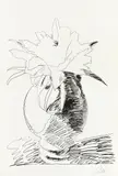 Flowers (Black and White) (F. & S. 104) by Andy Warhol, 1974, Screenprint, on J. Green paper, with full margins, sold Oct 2022