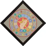 Robert Indiana, Marilyn (The Metamorphosis of Norma Jean Mortenson), from The American Dream Portfolio, 1997-1998, Screenprint in colors, on black wove paper, with full margins