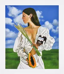 Chloe Wise, Gluten Freedom, 2017, Archival pigment print in colors, on wove paper, with full margins