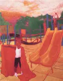 Arcmanoro Niles, Magic of Youth, 2017, Archival pigment print in colors, on Epson paper, the full sheet