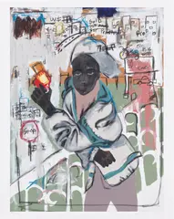 Pop Gun by Jammie Holmes, 2020, Archival pigment print in colors, on wove paper, sold Oct 2022