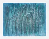 Diana al-Hadid, Untitled, 2014, Etching and aquatint in colors, on Revere Suede paper, with full margins