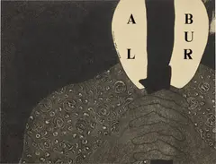 Sin título (A. & V. 91.10) by Belkis Ayón, 1992, Collagraph, on wove paper with chine collé text, the full sheet, sold Oct 2022