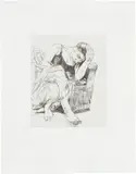 Paula Rego, Mist II, from Pendle Witches (R. 133), 1996, Etching and aquatint, on Somerset paper, with full margins