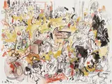 Cecily Brown, The Battle Between Carnival and Lent (after Breughel)