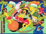 Peter Saul, Amboosh, 1975, Lithograph in colors, on Arjomari paper, the full sheet