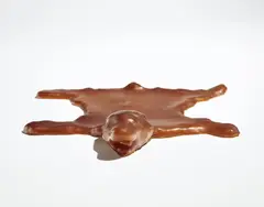 Susan Rothenberg, Bear Skin Rug (P. 43), 1995, Synthetic latex multiple