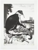 Walton Ford, Nantes, 2009, Etching, aquatint and drypoint in colors, on Somerset Satin paper, with full margins