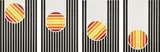 Claudia Comte, Indiana Jones, 2012, The complete set of four screenprints in colors, on wove paper, the full sheets