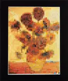 Sunflowers (after Van Gogh), from Pictures of Color by Vik Muniz, 2002, Chromogenic print in colors, on photo paper, sold Oct 2022