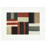 Sean Scully, Cut Ground Red