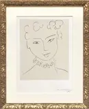 Pompadour (D. 665) by Henri Matisse, 1951, Lithograph, on Chine appliqué to Arches paper, with full margins, sold Jun 2022