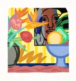 Tom Wesselmann, Mixed Bouquet with Leger, 1993, Screenprint in colors, on Museum Board, with full margins