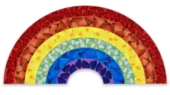 Butterfly Rainbow (Large) (H7-1) by Damien Hirst, 2020, Laminated giclée print in colors, flush-mounted to aluminum composite panel (as issued), sold Jun 2022