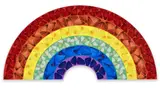 Butterfly Rainbow (Large) (H7-1) by Damien Hirst, 2020, Laminated giclée print in colors, flush-mounted to aluminum composite panel (as issued), sold Jun 2022