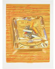 Untitled (609) by David Hockney, 2010, iPad drawing in colors, printed on wove paper, with full margins, offered Jun 2022