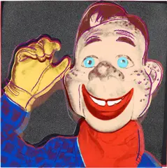 Andy Warhol, Howdy Doody, from Myths (F. & S. 263), 1981, Screenprint in colors with diamond dust, on Lenox Museum Board, the full sheet