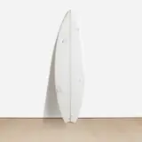 Daniel Arsham, Eroded Surfboard, 2021, Resin, fiberglass and quartz crystal surfboard