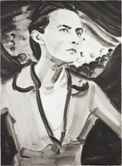 Elizabeth Peyton, Georgia (After Stieglitz 1918), 2006, Etching and aquatint, on Hahnemühle paper, the full sheet