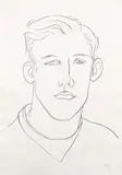 David (A. 3) by Ellsworth Kelly, 1964, Lithograph, on Rives BFK paper, with full margins, sold Jun 2022