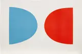 Blue and Orange (Bleu et Orange), from Suite of Twenty-Seven Color Lithographs (A. 8) by Ellsworth Kelly, 1964-65, Lithograph in colors, on Rives BFK paper, with full margins, sold Mar 2022