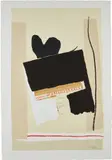 America, La France Variations IV (T. 446, E. & B. 332) by Robert Motherwell, 1984, Lithograph in colors with collage, on TGL handmade paper, with full margins, sold Mar 2022