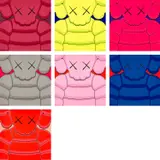 Kaws, WHAT PARTY, 2020, The complete set of seven screenprints in colors, on Saunders Waterford paper, the full sheets