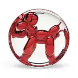 Jeff Koons, Balloon Dog (Red), 1995, glazed porcelain