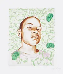 Kid Ike by Kehinde Wiley, 2006, Pigment print in colors, on Somerset paper, with full margins, sold Mar 2022