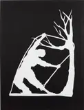 Kara Walker, Snared, 2013, Lithograph, on wove paper, the full sheet