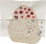 Jessica Jackson Hutchins, Diamonds and Poppies, 2008, Paper pulp and wove paper collage
