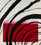 Julian Schnabel, Last Attempt at Attracting Butterflies II, 1995, Screenprint in colors, on Museum Board, the full sheet