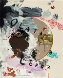 Julian Schnabel, Olatz Lopéz, 1992, Screenprint in colors, on Arches paper, the full sheet