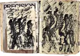 Purvis Young, Untitled (Paperboard Packaging)