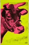 Cow (wallpaper) by Andy Warhol, 1989, Screenprint in colors, on wallpaper, the full sheet, sold Mar 2022