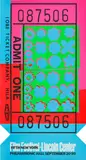 Lincoln Center Ticket (F. & S. 19, R. p. 130) by Andy Warhol, 1967, Screenprint in colors, on opaque acrylic, the full sheet, sold Mar 2022