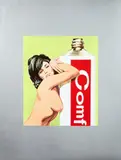 Mel Ramos, Miss Comfort Creme, from 11 Pop Artists, Volume III (H. 42), 1965, Screenprint in colors, on wove paper, the full sheet