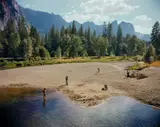 Stephen Shore, Merced River, Yosemite National Park, California, August 13, 1979, Chromogenic print, mounted, printed 2000