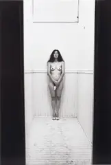 Hannah Wilke, So Help Me Hannah, Performalist Self-Portrait with Donald Goddard, 1978, Gelatin silver print