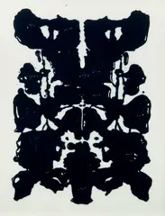 Rorschach I from After Warhol by Vik Muniz, 1999, Chromogenic print, sold Apr 2022