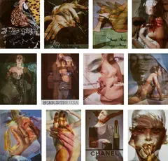 Robert Heinecken, Recto/Verso, Berkeley: Landweber/Artists, 1989. Twelve dye destruction prints