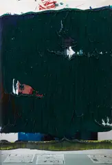 2.21.01 by Gerhard Richter, 2001, Hand-applied oil paint on chromogenic print, unique, sold Apr 2022