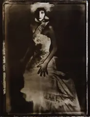 Pour Alexander McQueen by Sarah Moon, 1999, Toned gelatin silver print, offered Apr 2022